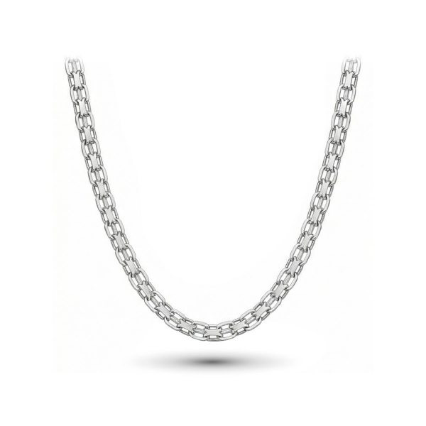 Цепь из белого золота