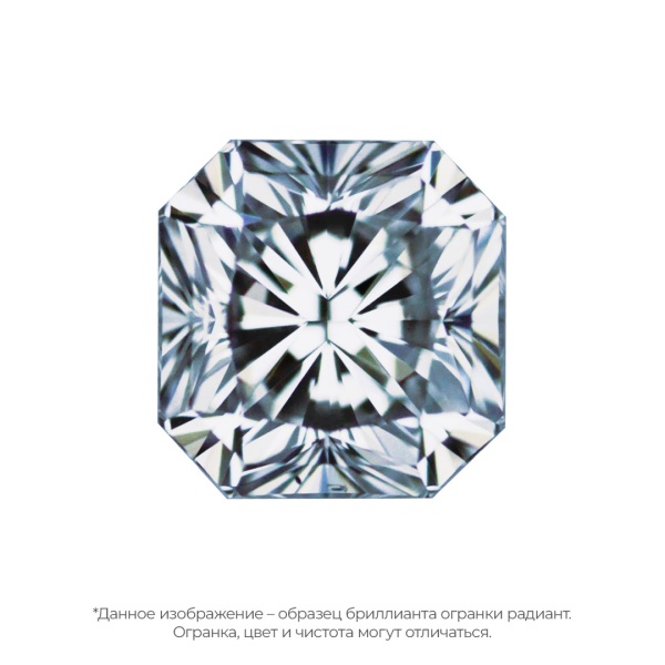 Бриллиант радиант 1,010 карат