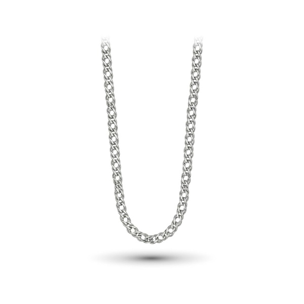 Цепь из белого золота 