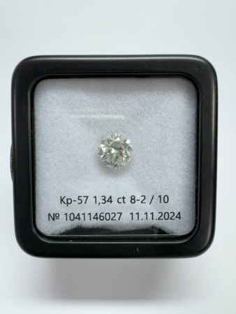 Бриллиант круглый 1,340 карат