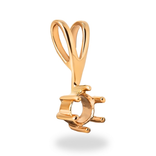 Подвеска из красного золота