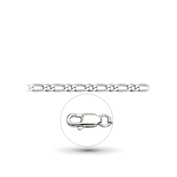 Цепь из белого золота