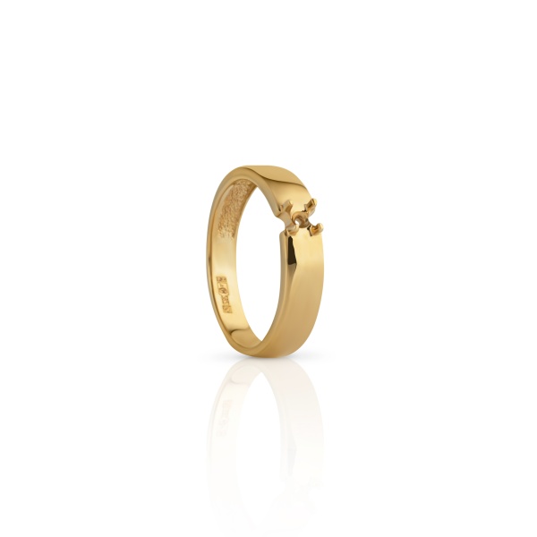 Кольцо из желтого золота