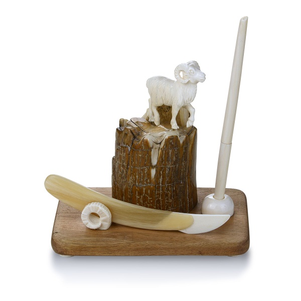 Настольный прибор «Горный баран»