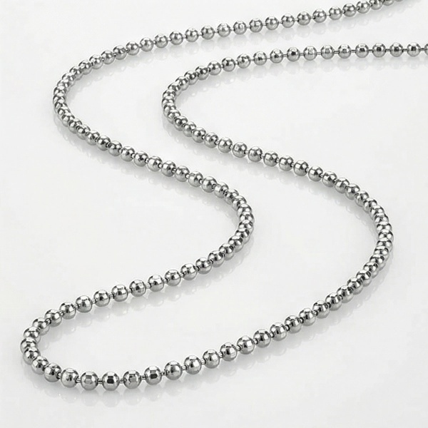 Цепь из белого золота 