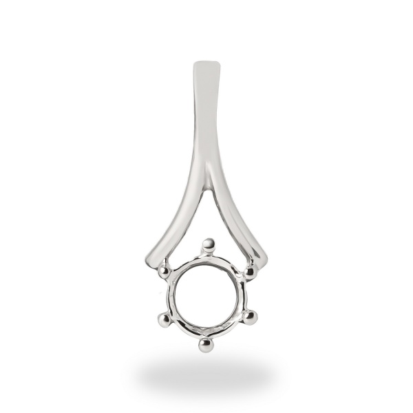 Подвеска из белого золота