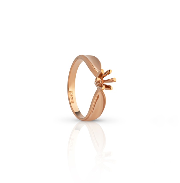 Кольцо из красного золота