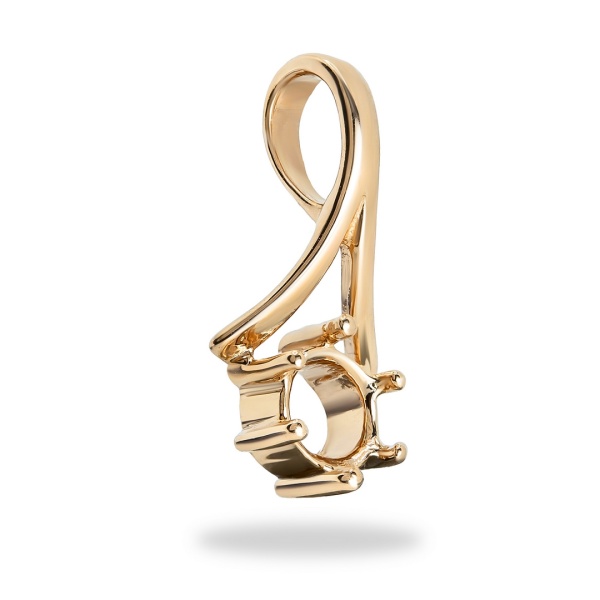 Подвеска из красного золота