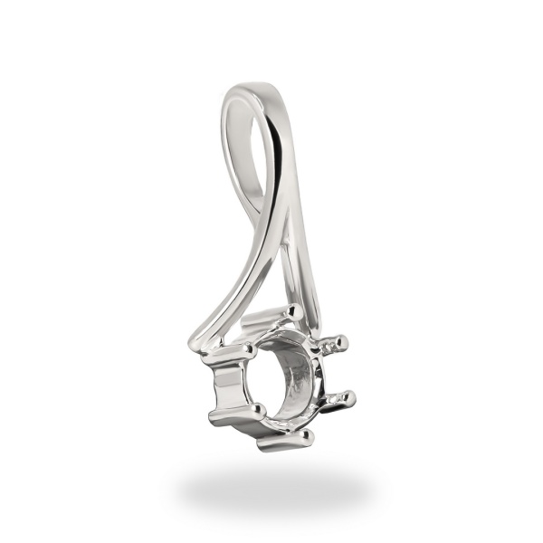 Подвеска из белого золота