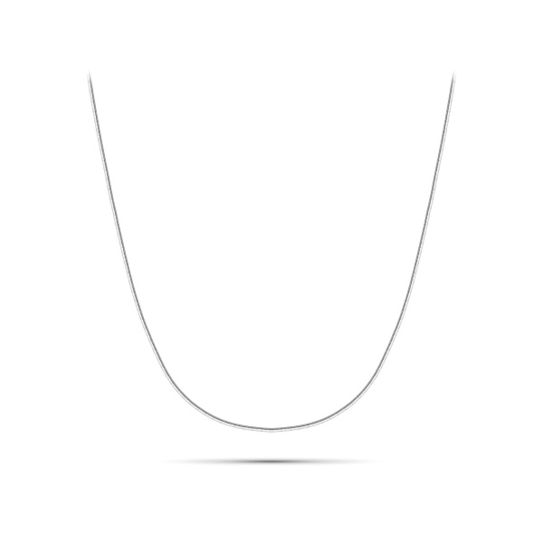 Цепь из белого золота