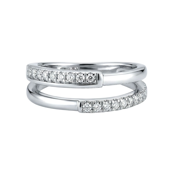 Кольцо из платины с бриллиантами