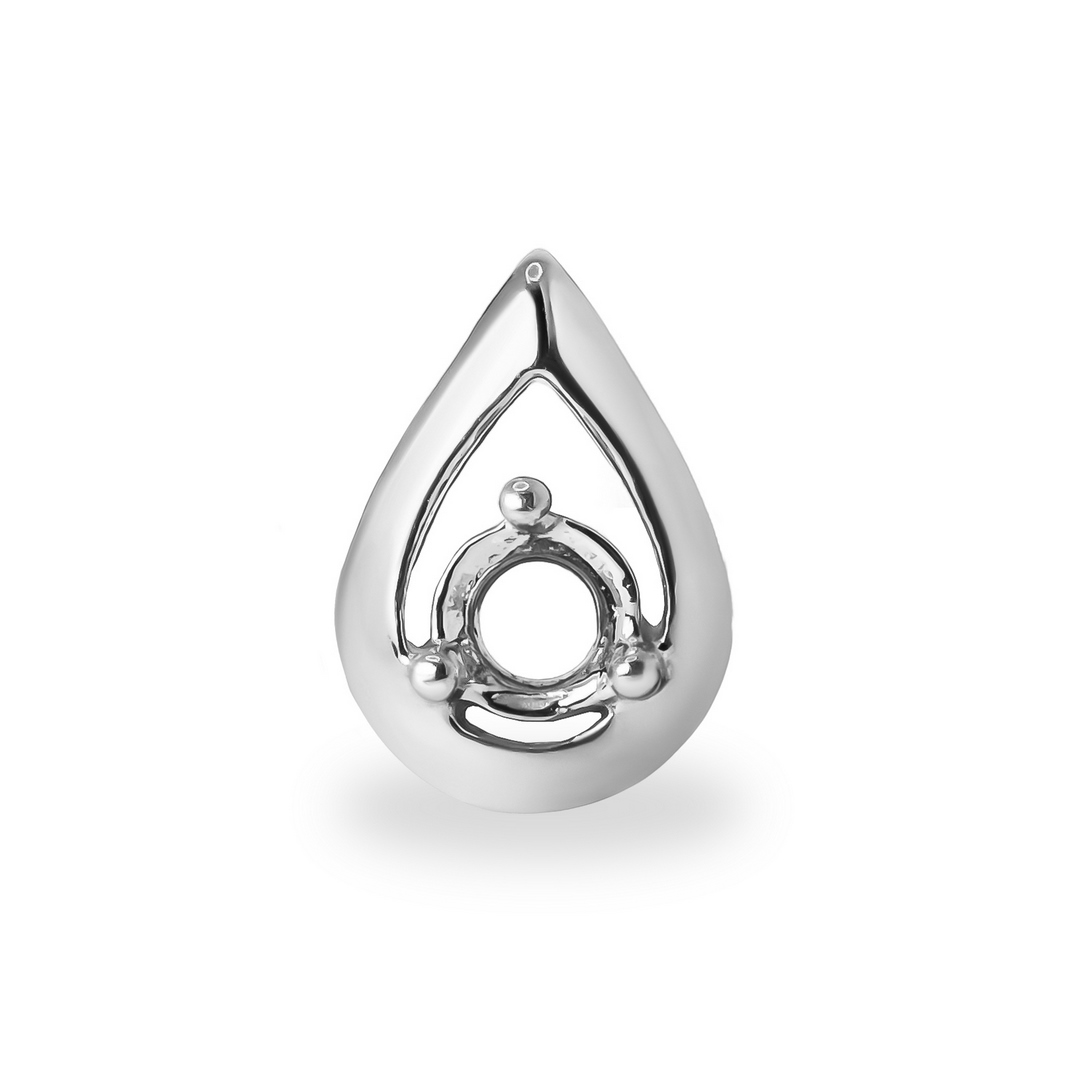 Подвеска из белого золота