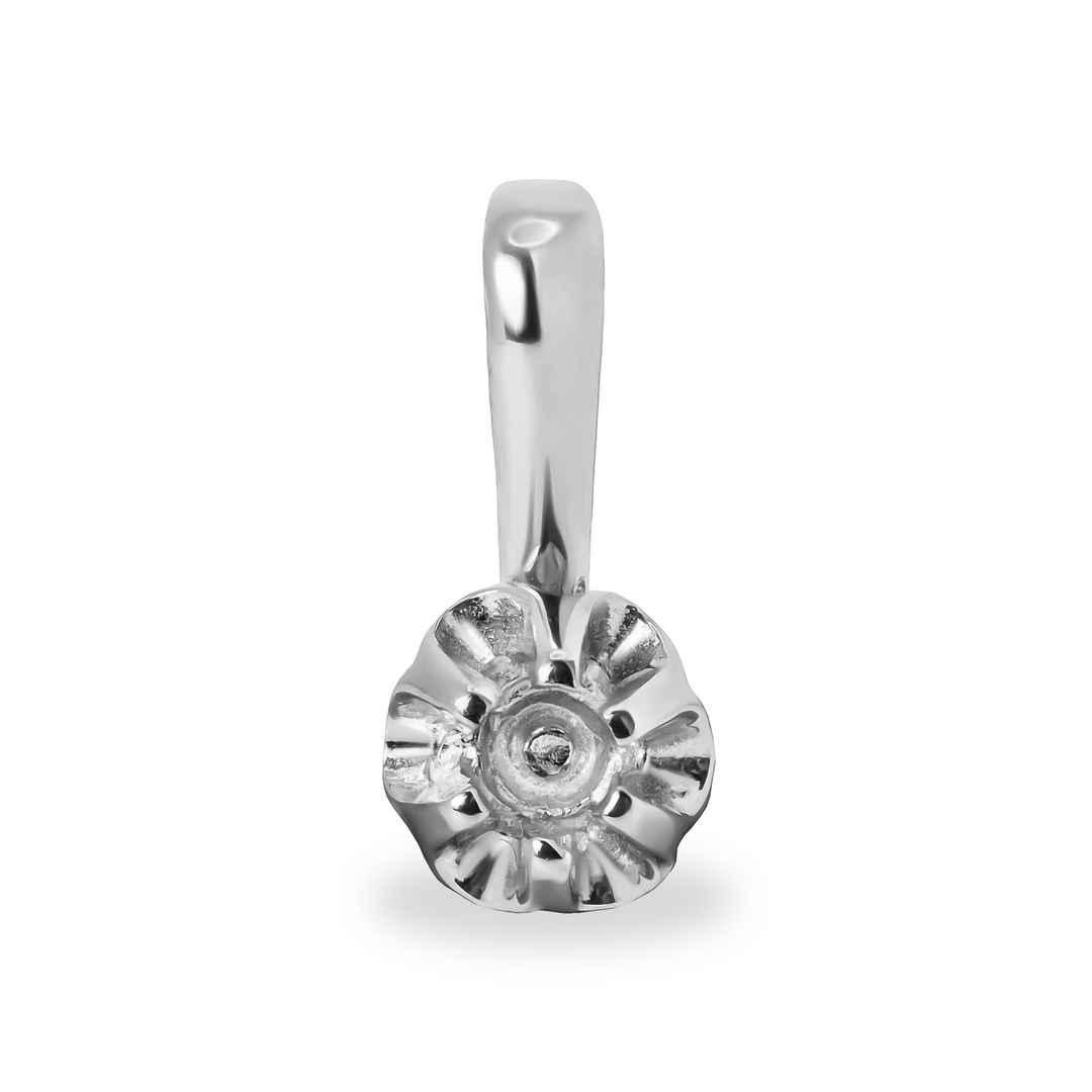 Подвеска из белого золота