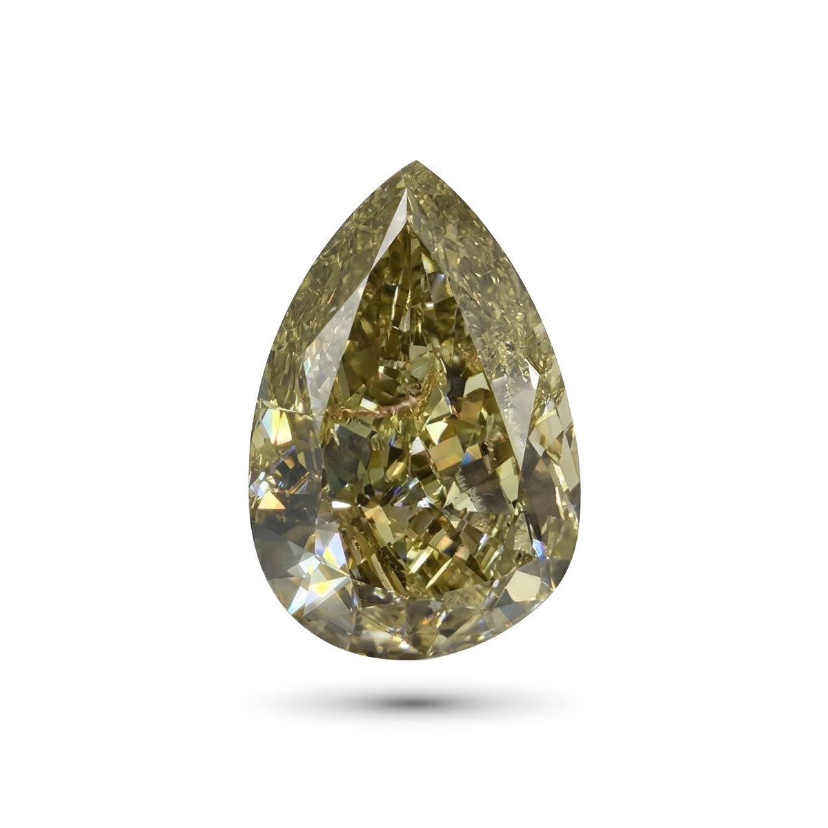 Бриллиант груша 10,010 карат