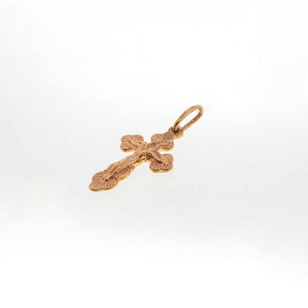 Подвеска из красного золота
