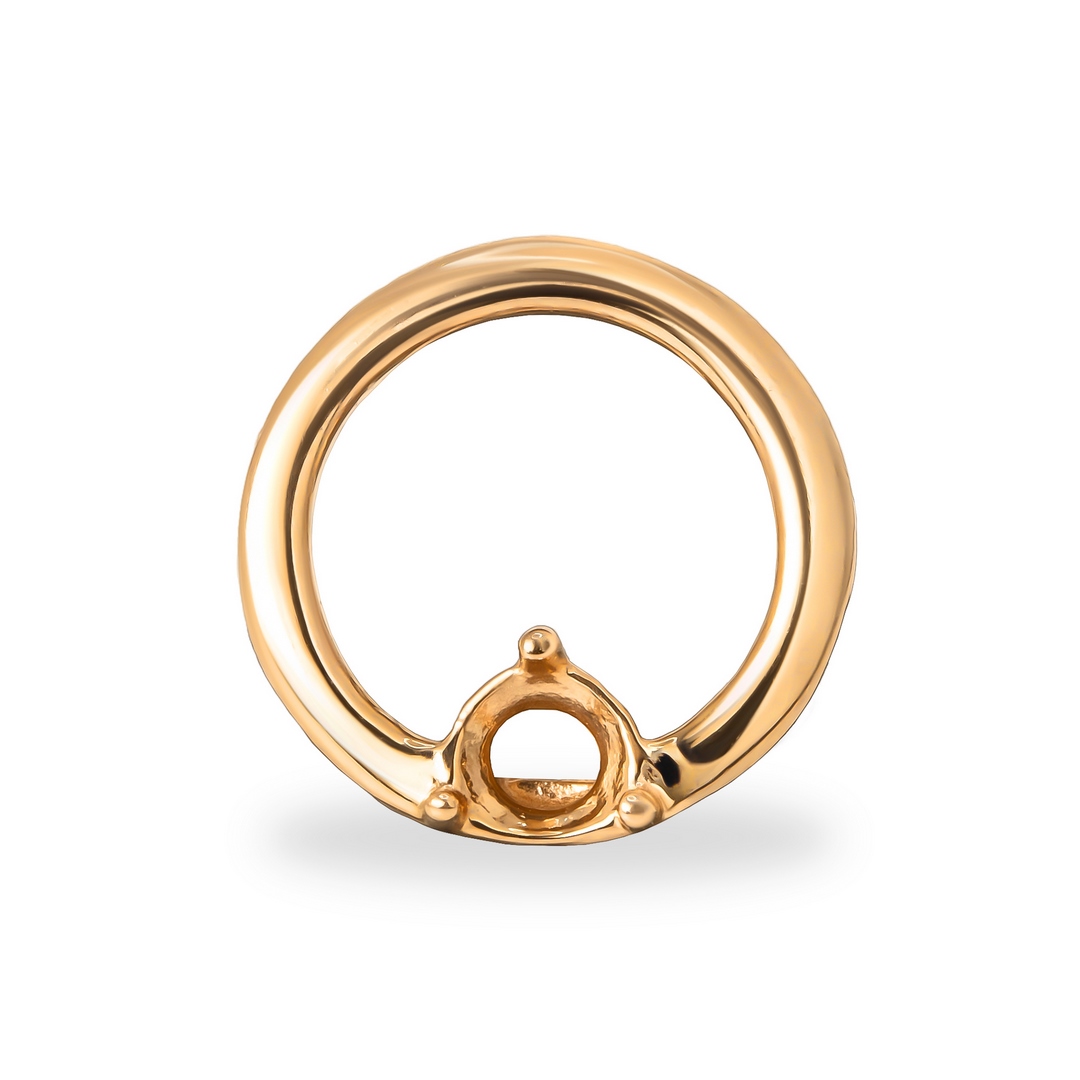 Подвеска из красного золота