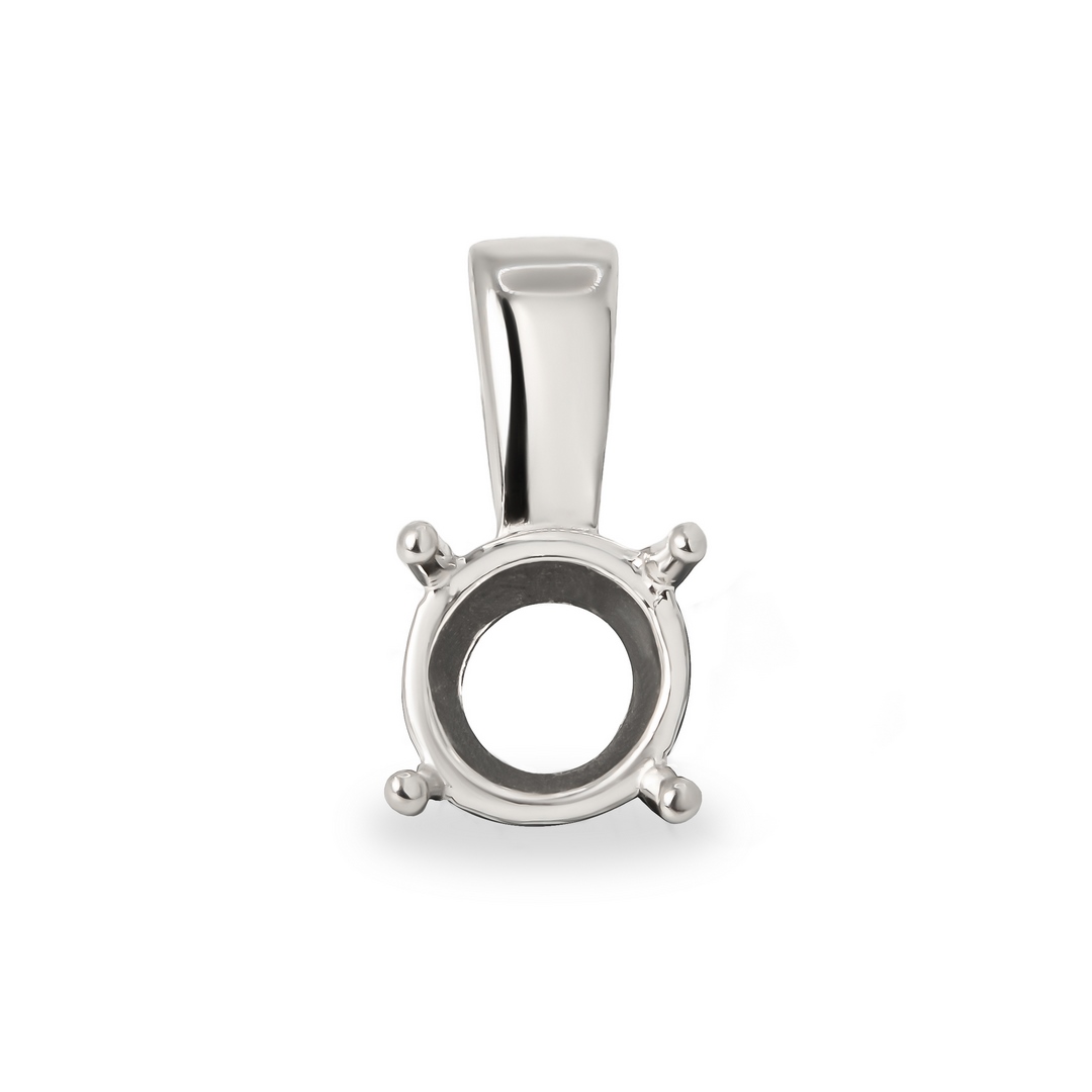 Подвеска из белого золота