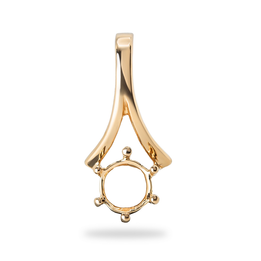 Подвеска из красного золота