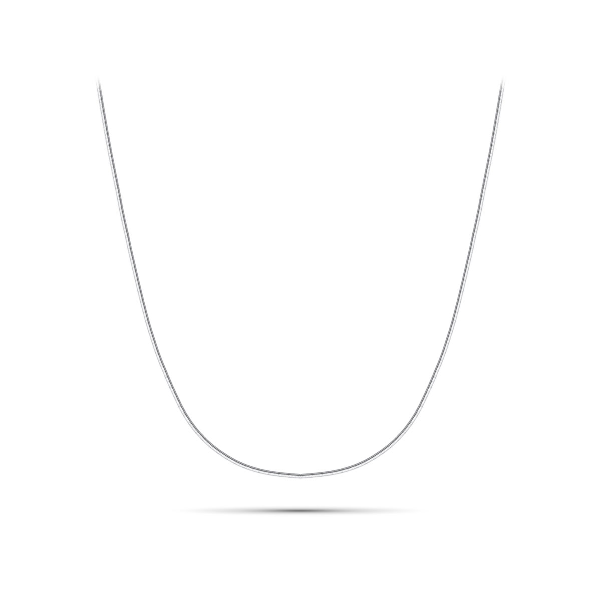 Цепь из белого золота 