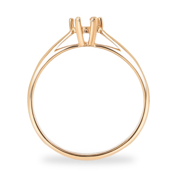 Кольцо из красного золота