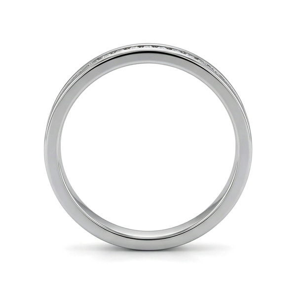 Кольцо из белого золота с бриллиантами