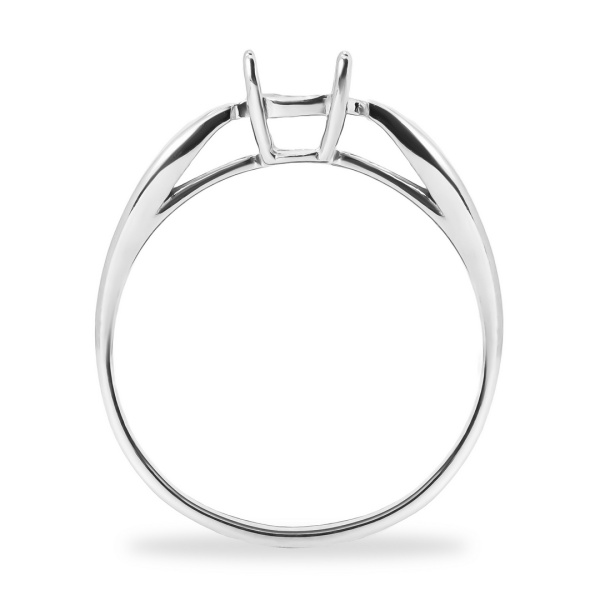 Кольцо из белого золота