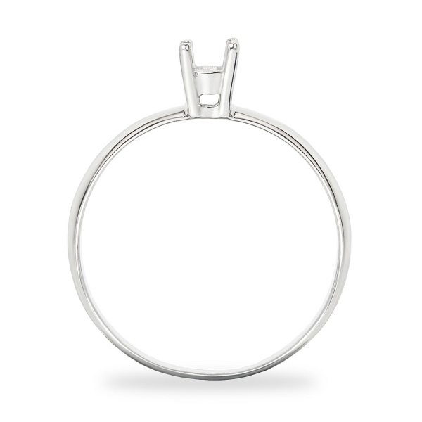 Кольцо из белого золота