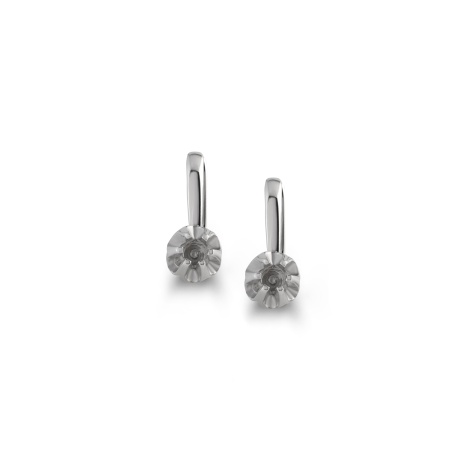 Серьги из белого золота