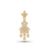 Подвеска из желтого золота с бриллиантами