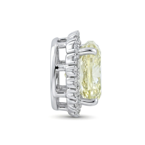 Подвеска из белого золота с бриллиантами