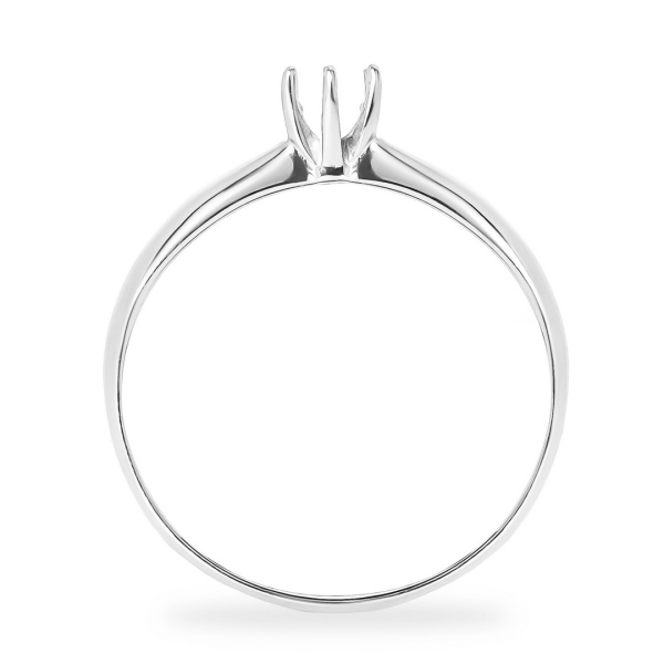 Кольцо из белого золота