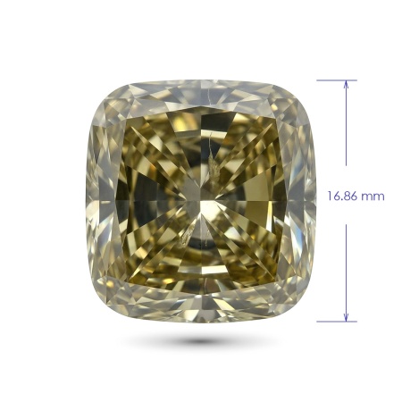 Бриллиант кушон 21,730 карат