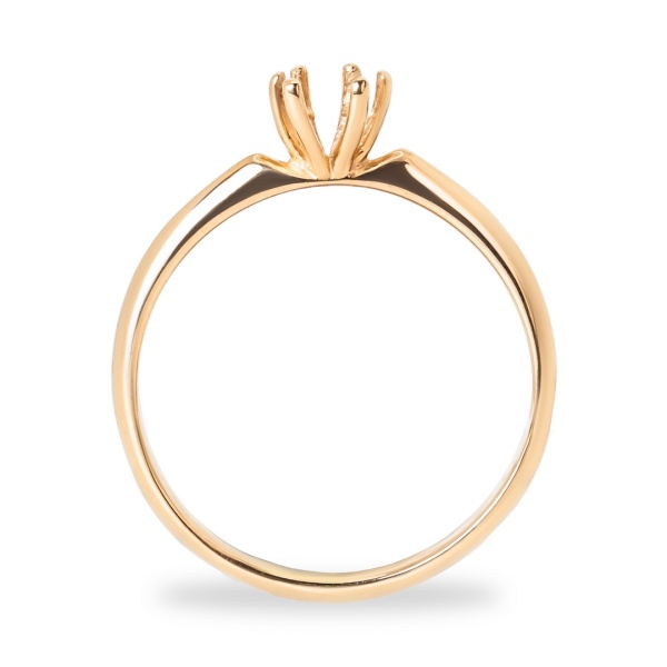 Кольцо из красного золота