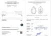Бриллиант груша 0,500 карат