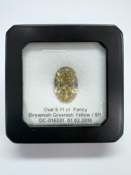 Бриллиант  9,110 карат