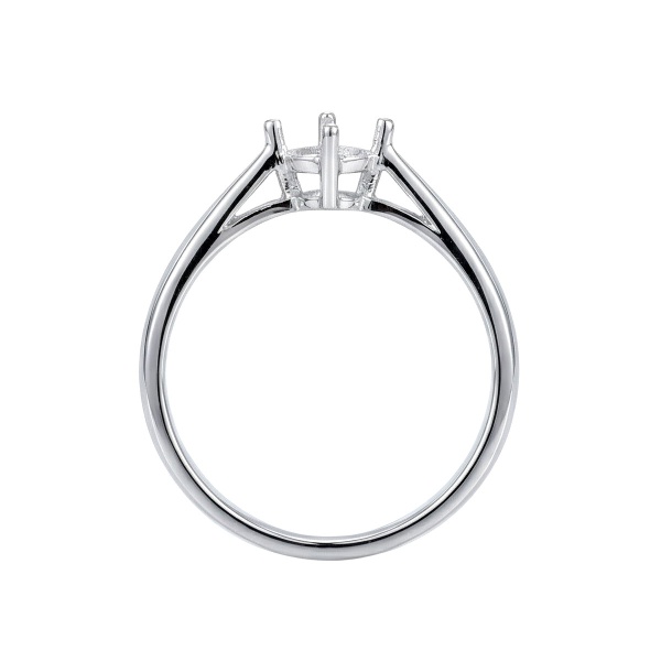 Кольцо из белого золота