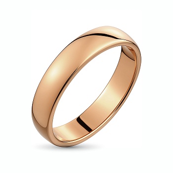 Кольцо из красного золота