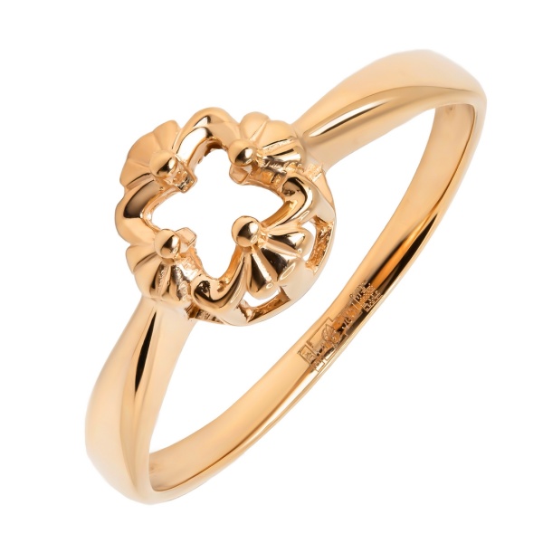 Кольцо из красного золота