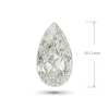 Бриллиант груша 11,100 карат