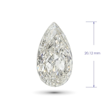 Бриллиант груша 11,100 карат