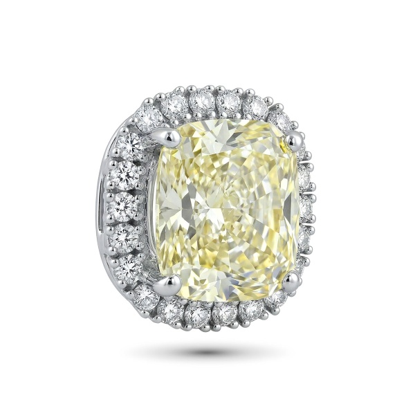 Подвеска из белого золота с бриллиантами