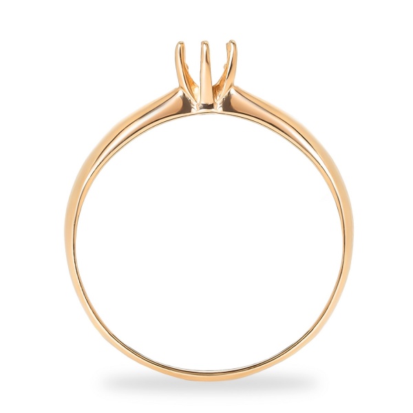 Кольцо из красного золота