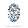 Бриллиант овал 0,910 карат